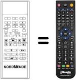 Replacement remote control NordMende V1005M