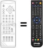 Replacement remote control Samsung 3F14-00037-050
