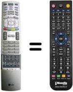 Replacement remote control LG REMCON020