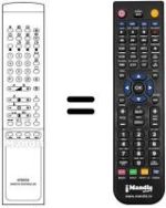 Replacement remote control Hitachi CS2852TA