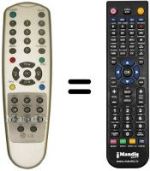 Replacement remote control LG 15LA32