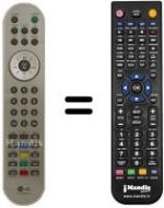 Replacement remote control LG RZ17LZ20