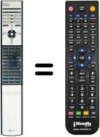 Replacement remote control LG 6710V00100A
