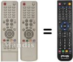 Replacement remote control Samsung CW29Z6