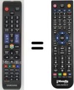 Replacement remote control Samsung UE50ES5500