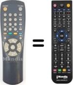 Replacement remote control Blaupunkt AA59-10107C