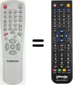 Replacement remote control Samsung SV430F