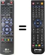Replacement remote control LG BD350