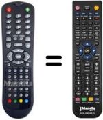 Replacement remote control Akai AKTV223