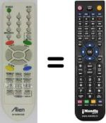 Replacement remote control LG 6710V00124E
