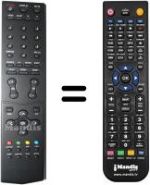 Replacement remote control AOC L37W781B