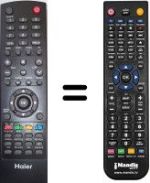 Replacement remote control AOC L19WB81