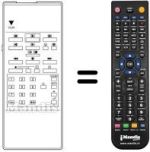 Replacement remote control Marantz MV462