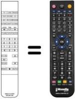 Replacement remote control Bang Olufsen LX5000