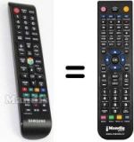 Replacement remote control BN59-00855A