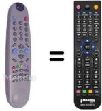 Replacement remote control Beko NR28T69