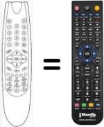 Replacement remote control RC22.1