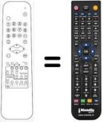 Replacement remote control RC613311
