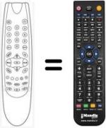 Replacement remote control RCM-A