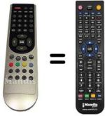 Replacement remote control RCH5J52