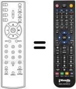 Replacement remote control RC4