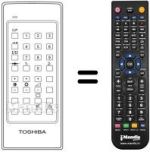 Replacement remote control CT-9140