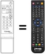 Replacement remote control Blaupunkt CT-9476