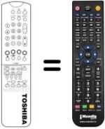 Replacement remote control CT-9867