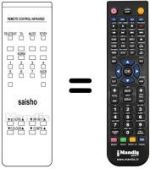Replacement remote control Saisho CT208