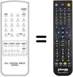 Replacement remote control Hinari CTV7