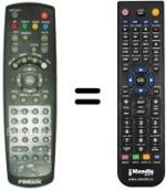 Replacement remote control REMCON758