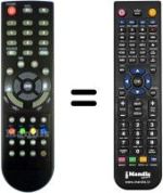 Replacement remote control Chang001