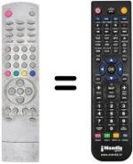 Replacement remote control REMCON393