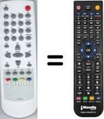 Replacement remote control Daewoo DTH29