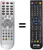 Replacement remote control REMCON1162