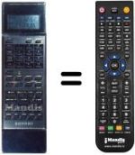 Replacement remote control Sanyo 3800EX