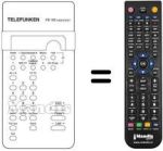 Replacement remote control Telefunken A320S