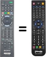 Replacement remote control Sony KDL46EX725