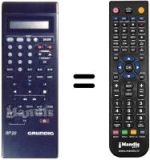 Replacement remote control REMCON650