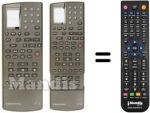 Replacement remote control REMCON1057