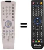 Replacement remote control REMCON416