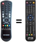 Replacement remote control REMCON1136