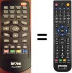 Replacement remote control INVES SUP8530