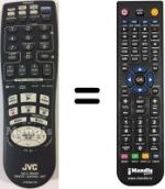 Replacement remote control JVC LP20303014A