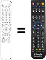 Replacement remote control REMCON406
