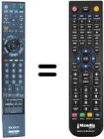 Replacement remote control REMCON673