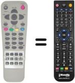 Replacement remote control KEYMAT KELC4299T