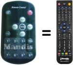 Replacement remote control Amstrad LCT1044