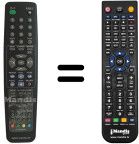 Replacement remote control LG 6710V00005H