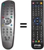 Replacement remote control LG 6710V00044K